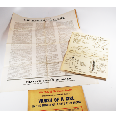 Incredible buy: 10 Pieces of Original Thayer Manuscripts and pamphlets all for one price  averaging $3.50 each! - Image 6