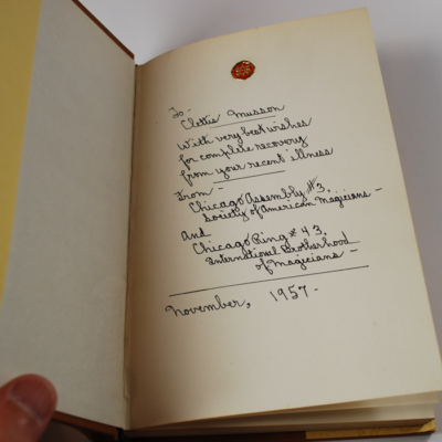 Andrus Deals you In Library Edition: Presentation copy from Assembly #3 Ring #43 Chicago - Image 2