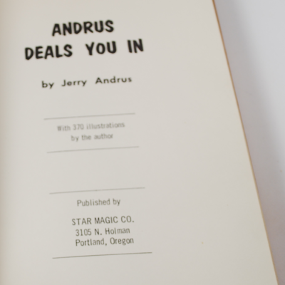 Andrus Deals you In Library Edition: Presentation copy from Assembly #3 Ring #43 Chicago - Image 3