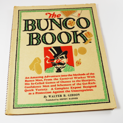 The Bunko Book by Walter GIbson published by Sid Radner 1946