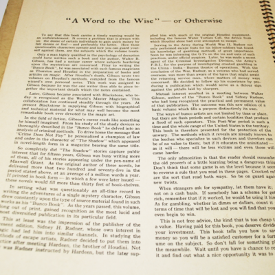 The Bunko Book by Walter GIbson published by Sid Radner 1946 - Image 3