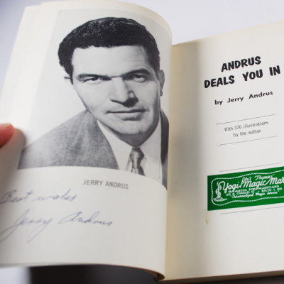 Andrus Deals you In: autographed - Image 3