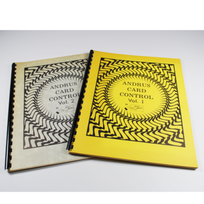 Andrus Card Control Volumes 1 and 2 signed and numbered by Andrus