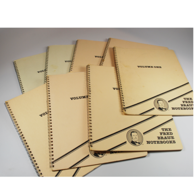 The Fred Braue Notebooks: Charles Reynolds copies with prospectus and signed contract