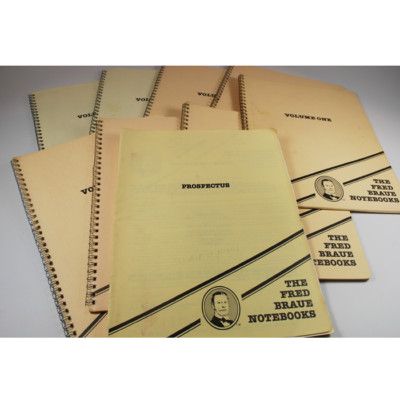 The Fred Braue Notebooks: Charles Reynolds copies with prospectus and signed contract - Image 3