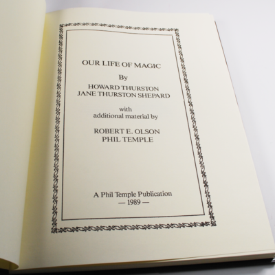 Our Life in Magic: Howard and Jane Thurston with Robert Olson and Phil Temple 1989 - Image 2