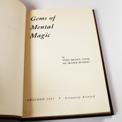 Gems of Mental Magic: Cook and Buckley: 1947 - Image 2