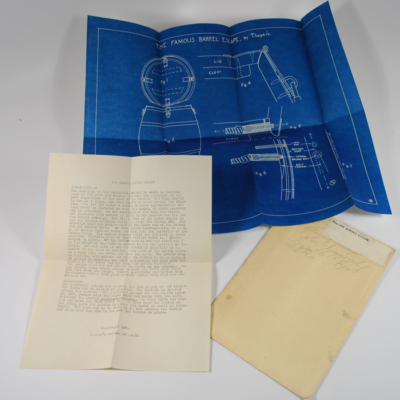 Thayer Original Workshop Plans #1225: the Barrel Escape