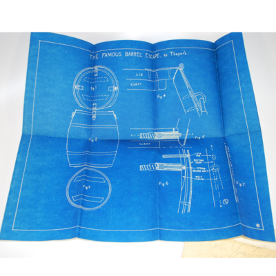 Thayer Original Workshop Plans #1225: the Barrel Escape - Image 3