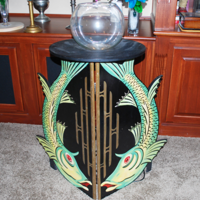 Kim Kee aka Alexander the Great lighted Aerial Fishing Table with Case