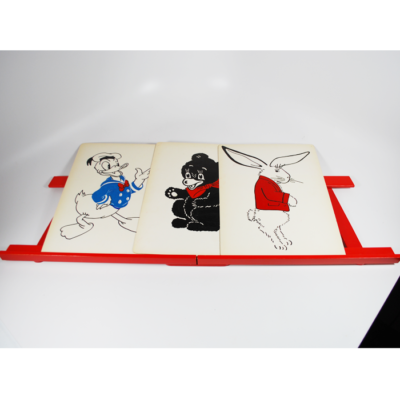 Vintage Peter Rabbit: three card monte for kids with custom stand - Image 4