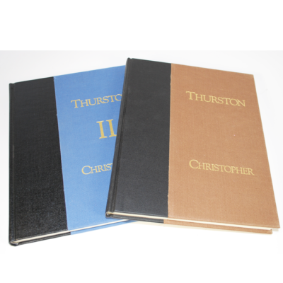 Howard Thurston's Illusion Show Workbook one and two: only 500 of each printed