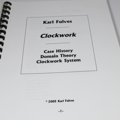 Karl Fulves Clockwork 2005 - Image 2