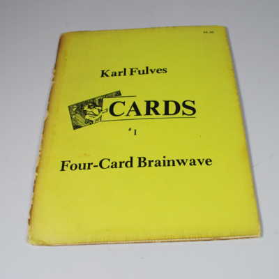 Karl Fulves Worknotes on Brainwave and Cards #1 Four-Card Brainwave - Image 2