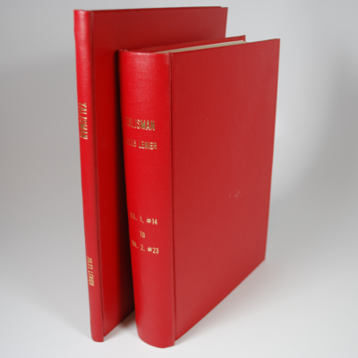 Jules Lenier the Talisman: complete bound file of this weekly magazine