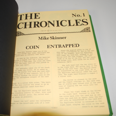 Karl Fulves  Complete file of the Chronicles nicely bound and gold embossed: With C Lose up folios 11 and 12 - Image 4