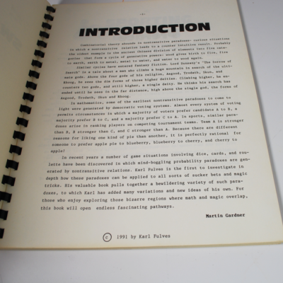 Karl Fulves Swindle and Cheat Deluxe: Includes all props necessary as issued 1991 - Image 4