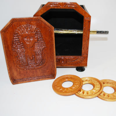 Jay Leslie Golden Disk of Amun in 3-D!  #1 of 24 made