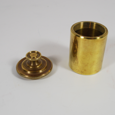 Devils Coin Box: extremely nice heavy brass version - Image 4