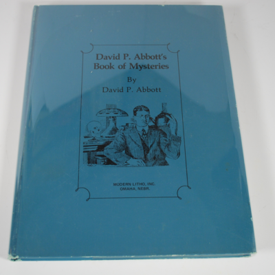 David P. Abbott Book of Mysteries: #426 of a limited edition.