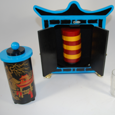 Resor Small Checker Cabinet: rare - Image 2