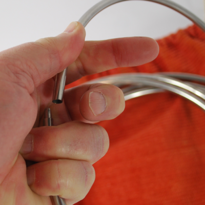 10 Inch Featherweight Linking Rings with Locking Key Ring - Image 3