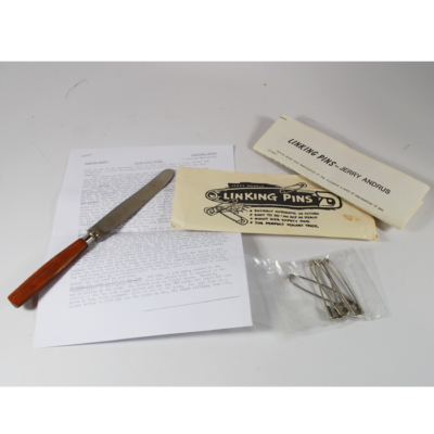 Original Andrus Linking Pins and Supreme Card Stab Knife