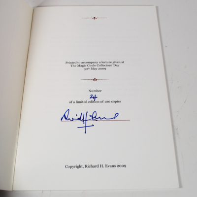 Issac Fawkes Myth and Legend by Richard Evans  #24 of 100: Autographed - Image 2