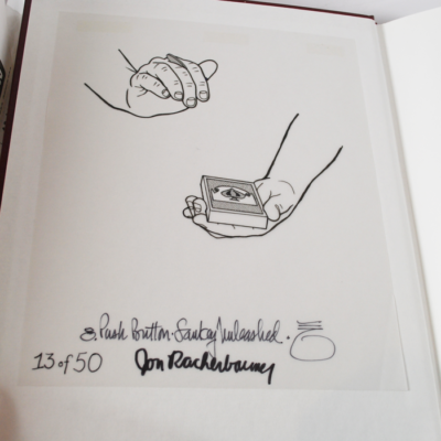Deluxe Sankey Unleashed with Tipped in actual drawing from the book signed by Racherbaumer #13 of 50 - Image 3