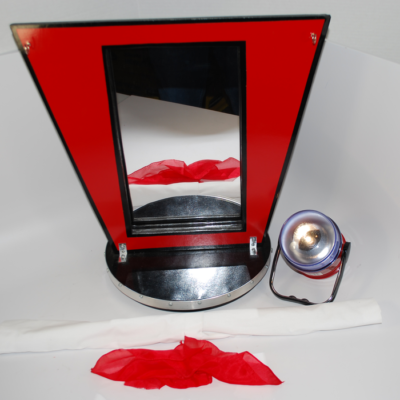 Micro's Devils Reflection by Peter Loughran: amazing penetration of the arm through a mirror!
