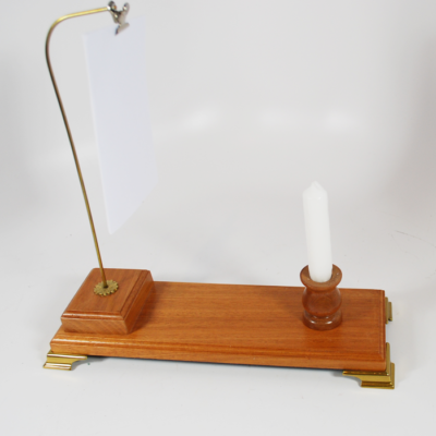 Hardini Wondering Candle: Fine piece from this incredible German craftsman: rare