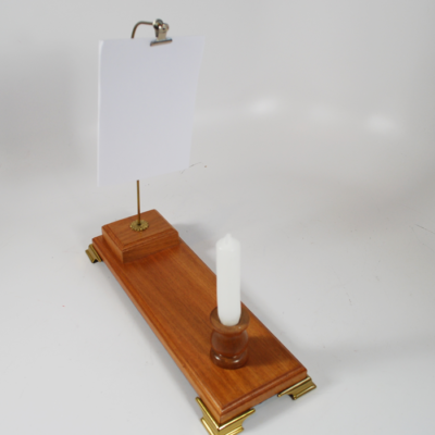 Hardini Wondering Candle: Fine piece from this incredible German craftsman: rare - Image 2