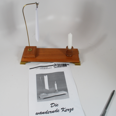 Hardini Wondering Candle: Fine piece from this incredible German craftsman: rare - Image 3
