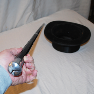 Vintage Marshall Cane and Top Hat to Table - Image 4