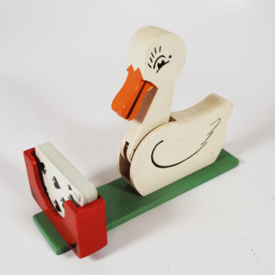 Vintage Hearsum Mini Card Picking Duck: scarce - Image 3