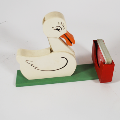 Vintage Hearsum Mini Card Picking Duck: scarce - Image 4
