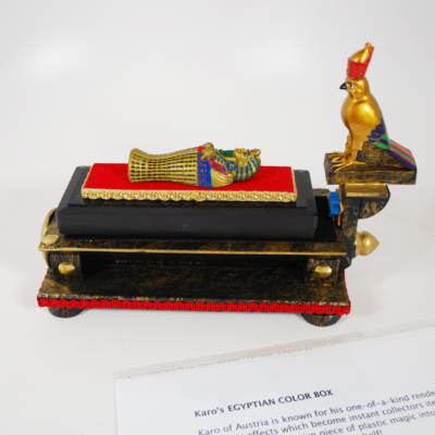 Kora's Egyptian Color Box:  wonderful display piece! rare! - Image 2