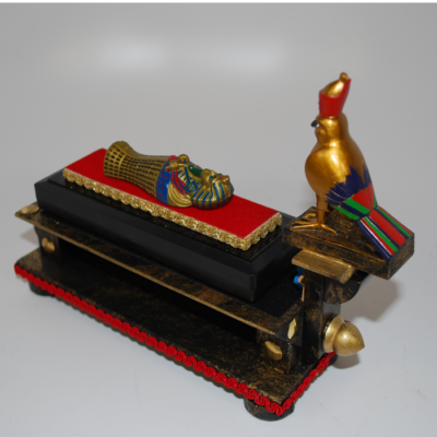 Kora's Egyptian Color Box:  wonderful display piece! rare! - Image 3