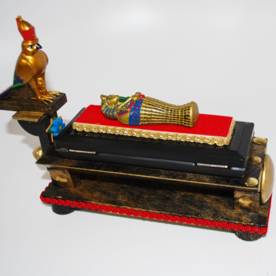 Kora's Egyptian Color Box:  wonderful display piece! rare! - Image 4