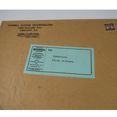 Tarbell Course Mailed to Blackstone Sr. in Colon Michigan - Image 3
