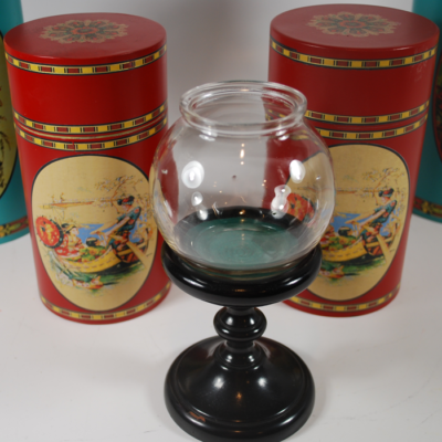 Okito/Nielsen Tea Canister Mystery: Vintage - Image 4