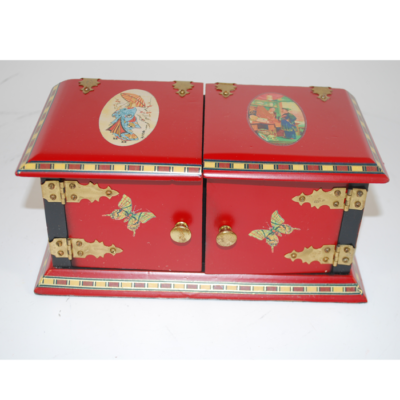 Thayer Die Box decorated in Okito style by Norm Nielsen