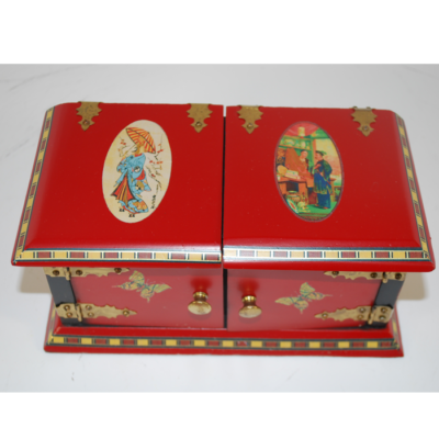 Thayer Die Box decorated in Okito style by Norm Nielsen - Image 2
