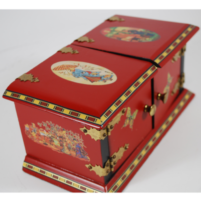 Thayer Die Box decorated in Okito style by Norm Nielsen - Image 4