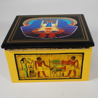 Egyptian Themed West Die Box by Babcock House of Magic: scarce - Image 4