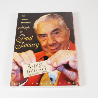 Magic of Paul Potassy 3 volume DVD set unopened