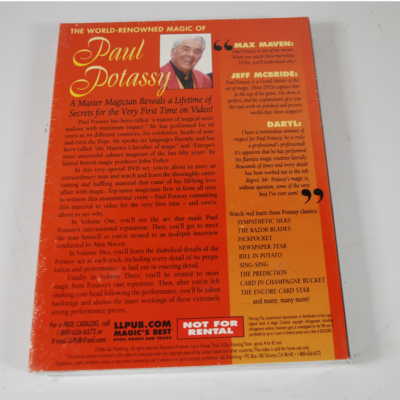 Magic of Paul Potassy 3 volume DVD set unopened - Image 2