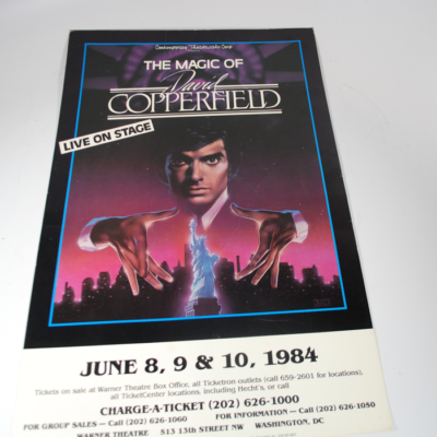 Two David Copperfield window cards from specific performances! - Image 3