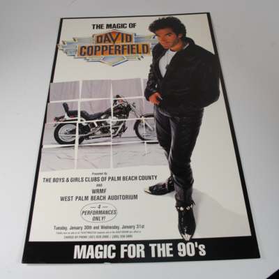 Two David Copperfield window cards from specific performances! - Image 2