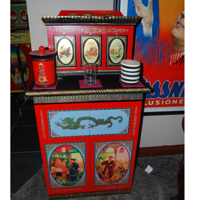 Okito/Nielsen Checker Cabinet and Mandarin Table: stunning! - Image 2